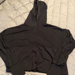 BuffBunny Collection Crop Mesh Hoodie